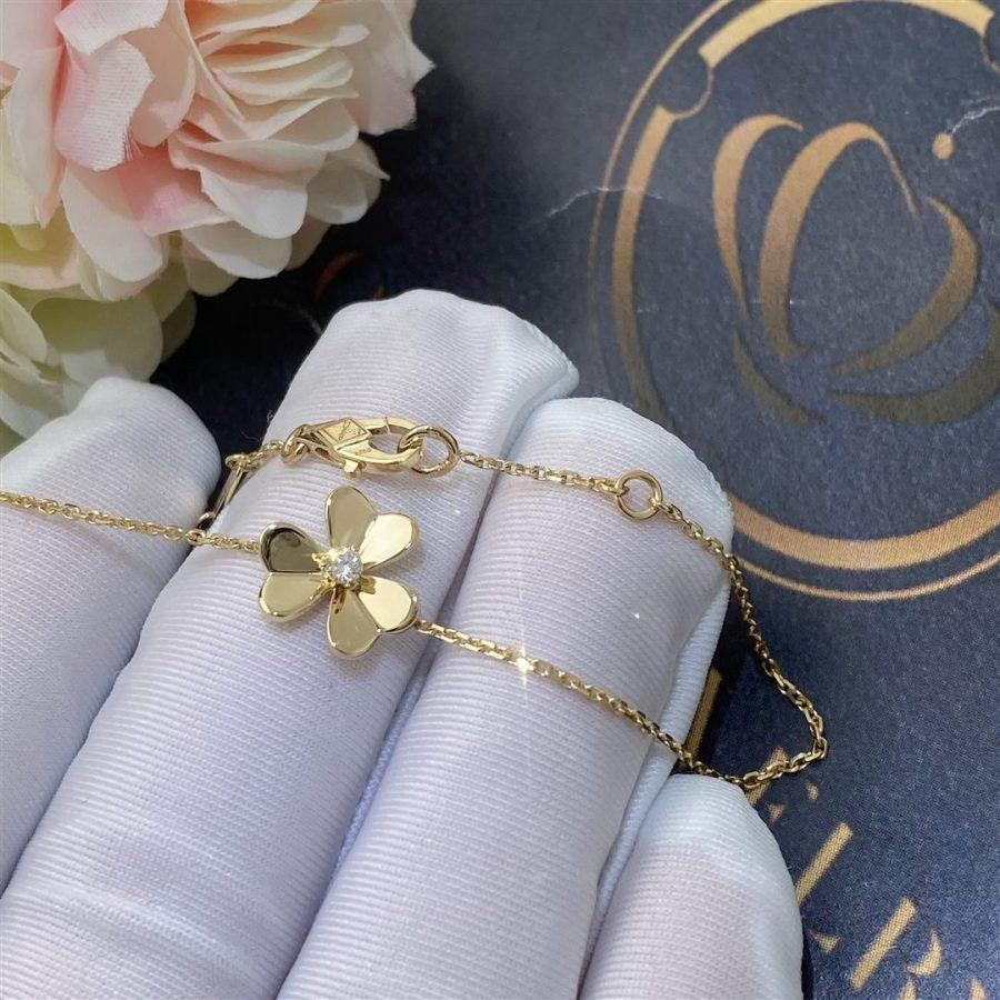 [Star Jewelry]FRIVOLE GOLD FLOWER BRACELET