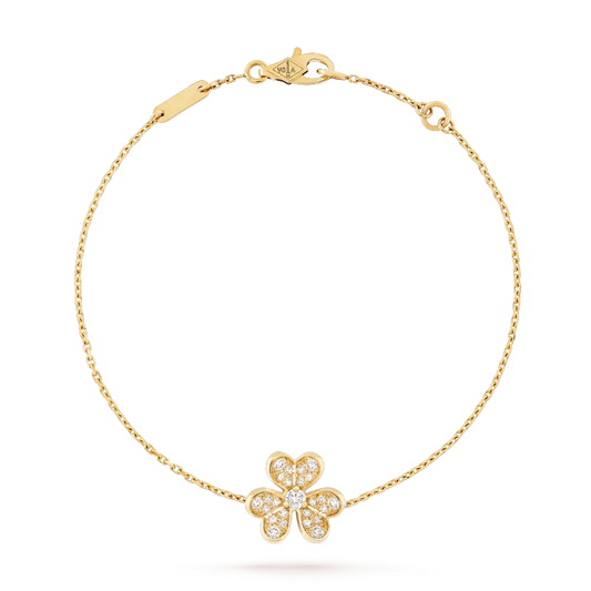 [Star Jewelry]FRIVOLE GOLD FLOWER DIAMOND BRACELET