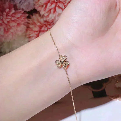 [Star Jewelry]FRIVOLE GOLD FLOWER DIAMOND BRACELET