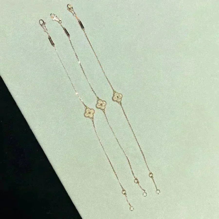 [Star Jewelry]CLOVER SINGLE FLOWER BRACELET