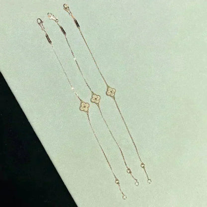 [Star Jewelry]CLOVER SINGLE FLOWER BRACELET