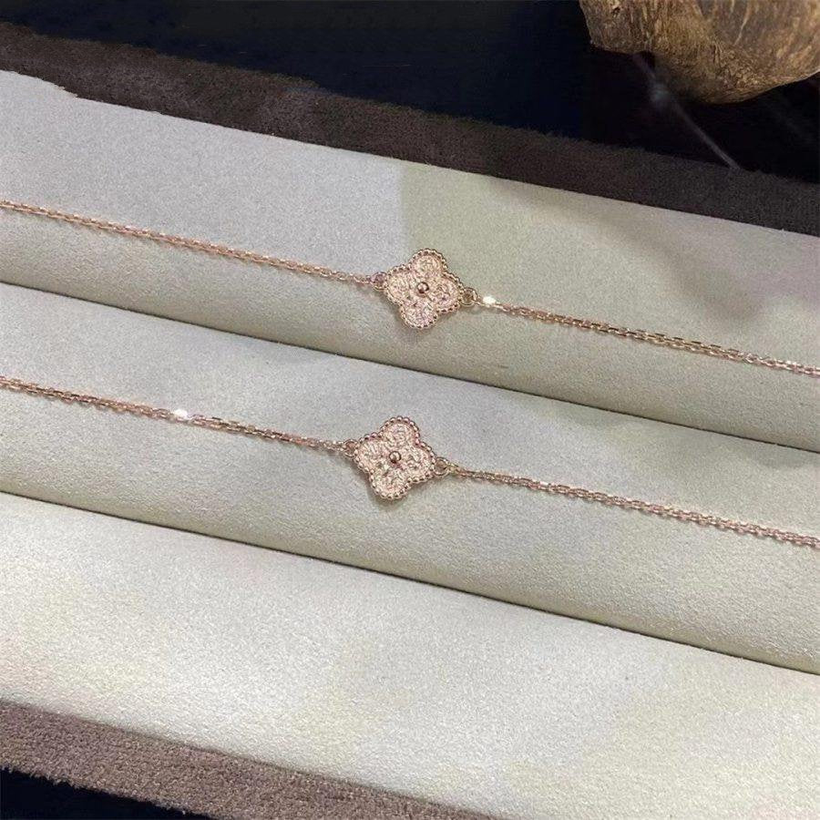 [Star Jewelry]CLOVER SINGLE FLOWER BRACELET