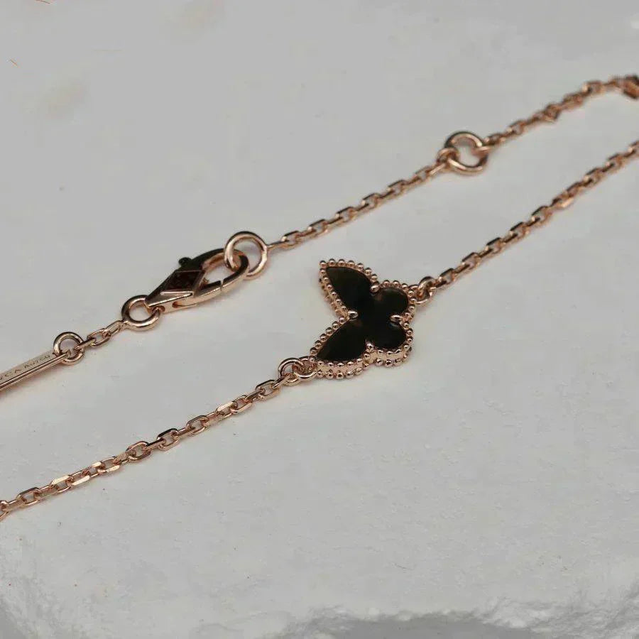 [Star Jewelry]BUTTERFLY ONYX  BUTTERFLY BRACELET