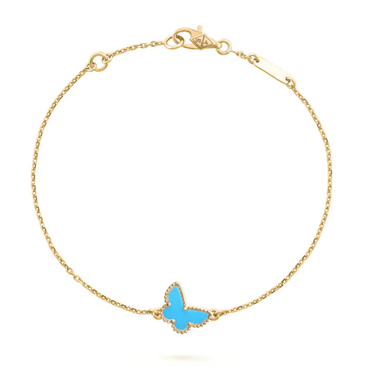 [Star Jewelry]BUTTERFLY TURQUOISE BUTTERFLY BRACELET
