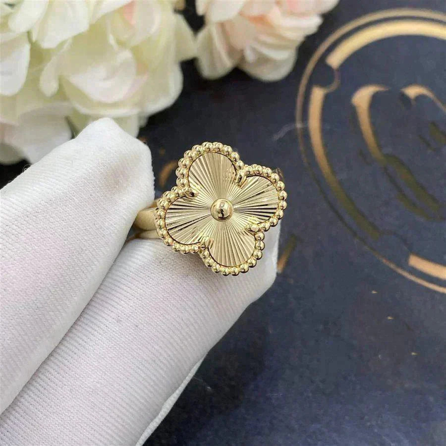 [Star Jewelry]CLOVER GOLD RING