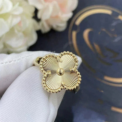 [Star Jewelry]CLOVER GOLD RING
