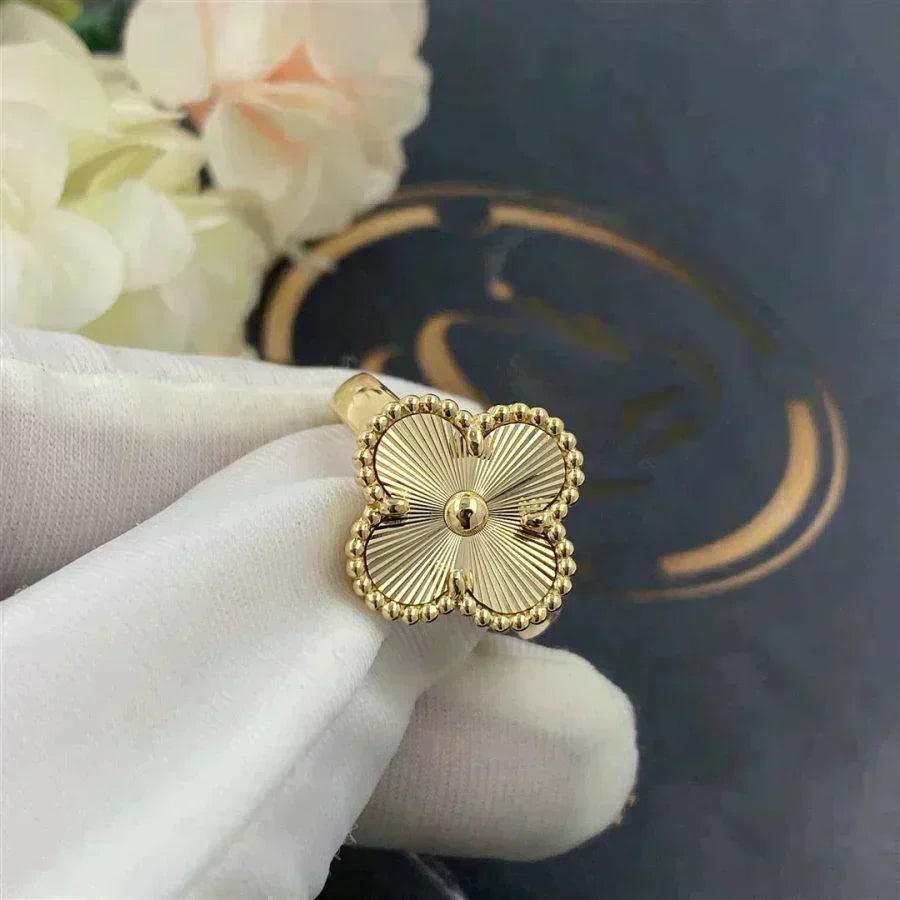 [Star Jewelry]CLOVER GOLD RING