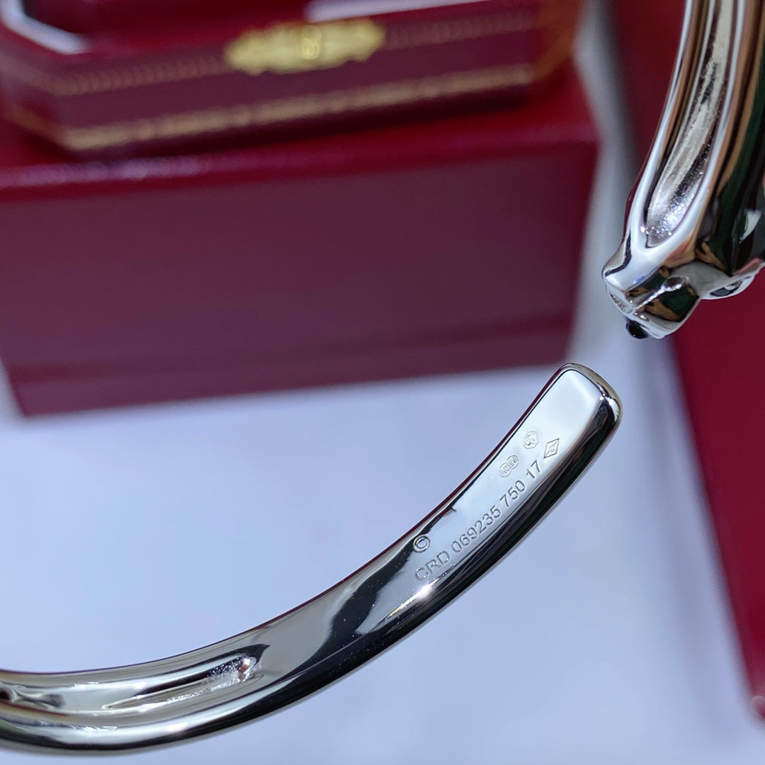 [Star Jewelry]PANTHERE SILVER OPEN BRACELET