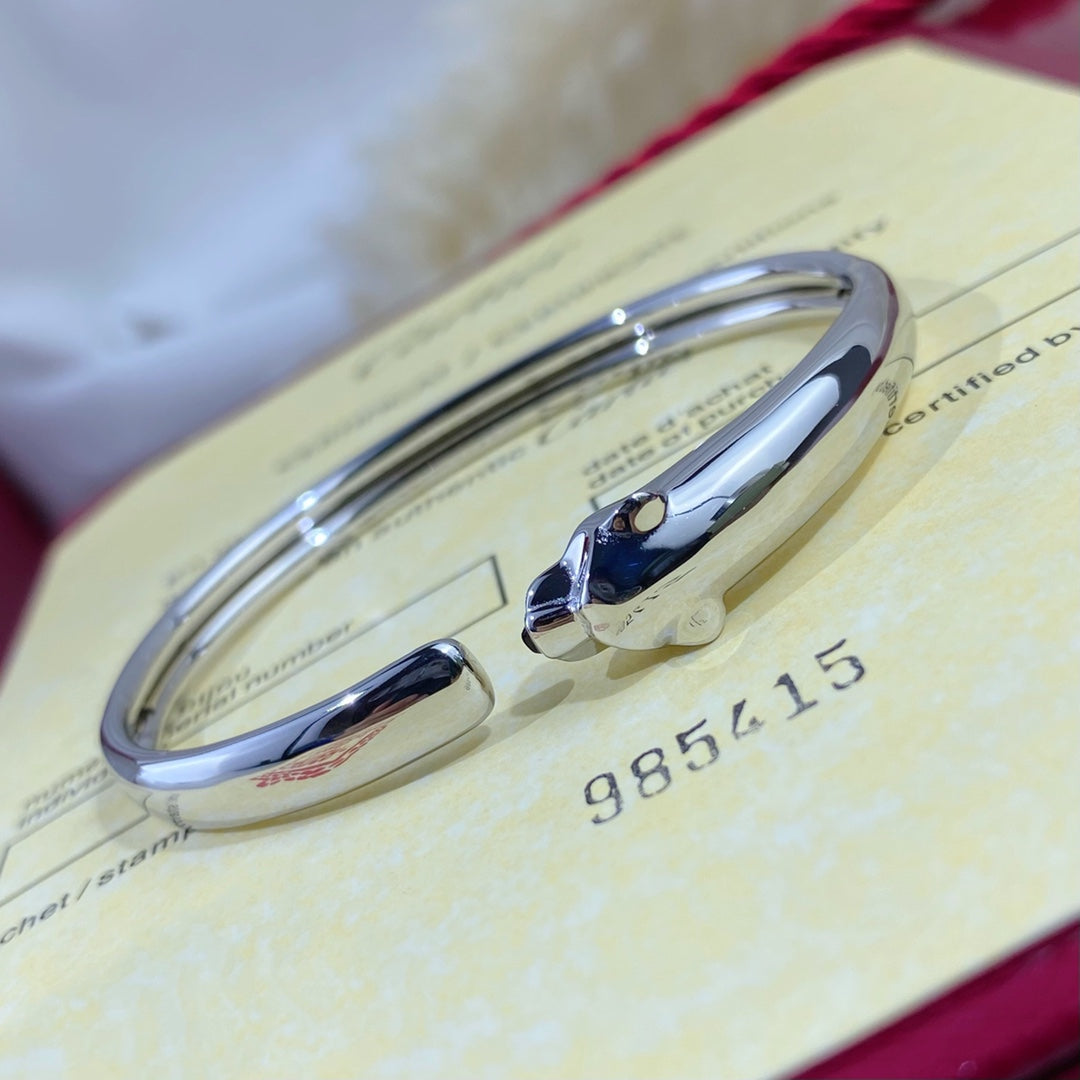 [Star Jewelry]PANTHERE SILVER OPEN BRACELET