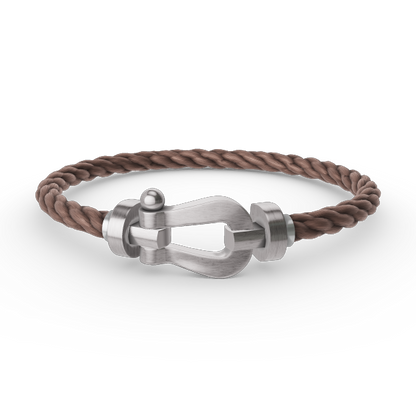 [Star Jewelry]FORCE LARGE HORSESHOE NO DIAMOND BRACELET SILVER