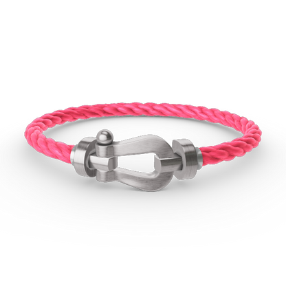 [Star Jewelry]FORCE LARGE HORSESHOE NO DIAMOND BRACELET SILVER