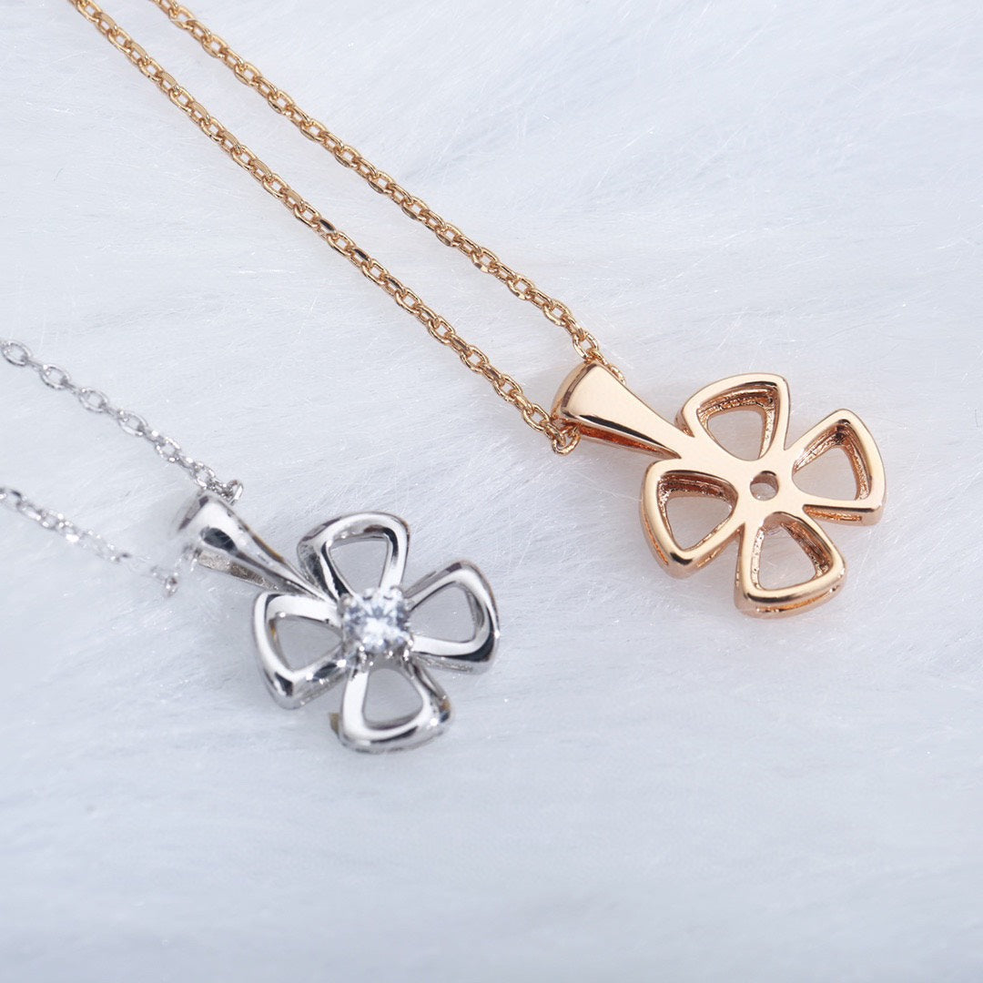 [Star Jewelry]FIOREVER NECKLACE DIAMOND CENTER