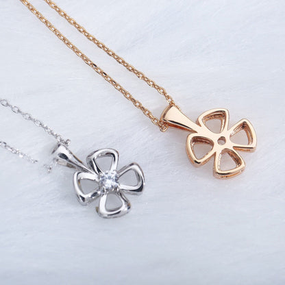 [Star Jewelry]FIOREVER NECKLACE DIAMOND CENTER