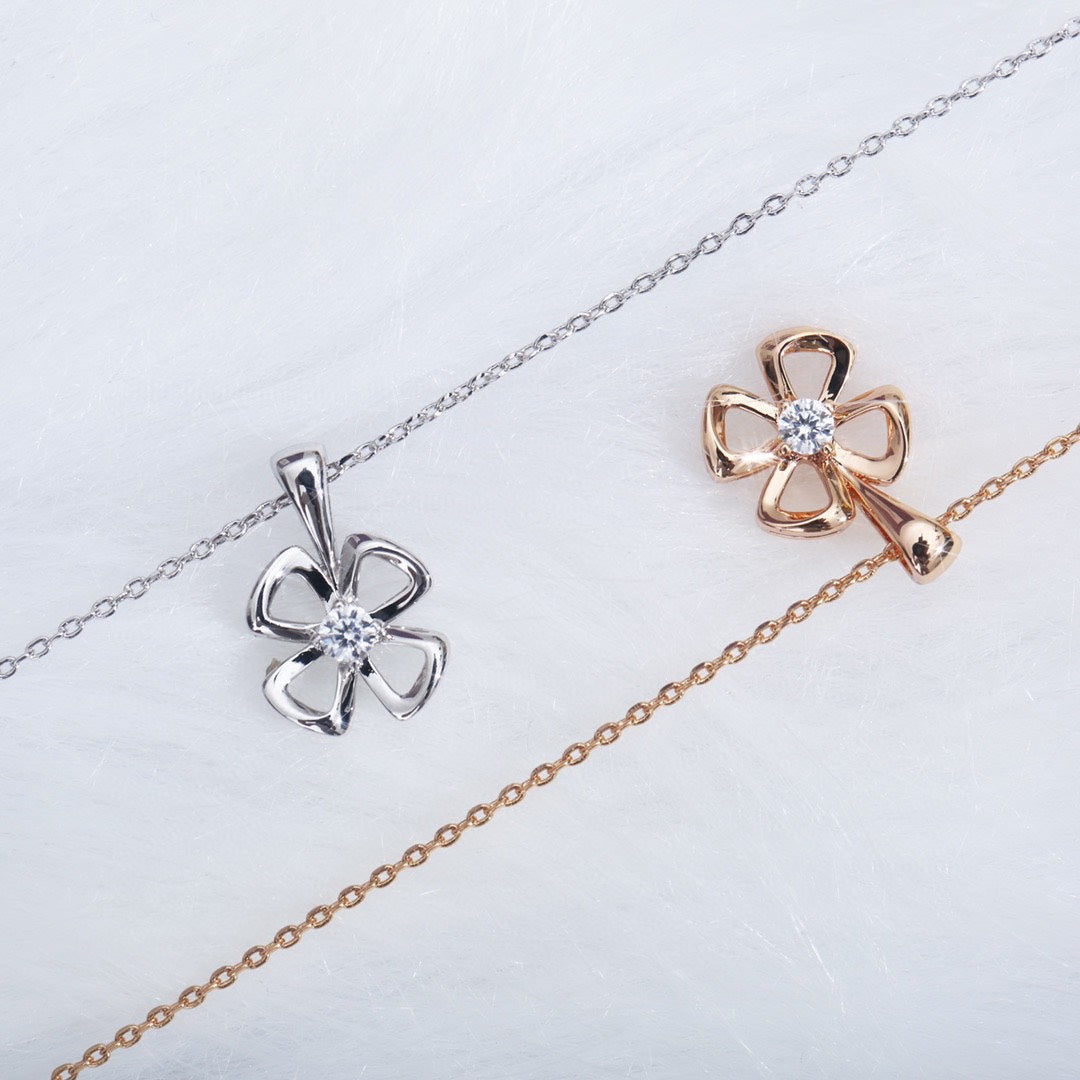 [Star Jewelry]FIOREVER NECKLACE DIAMOND CENTER
